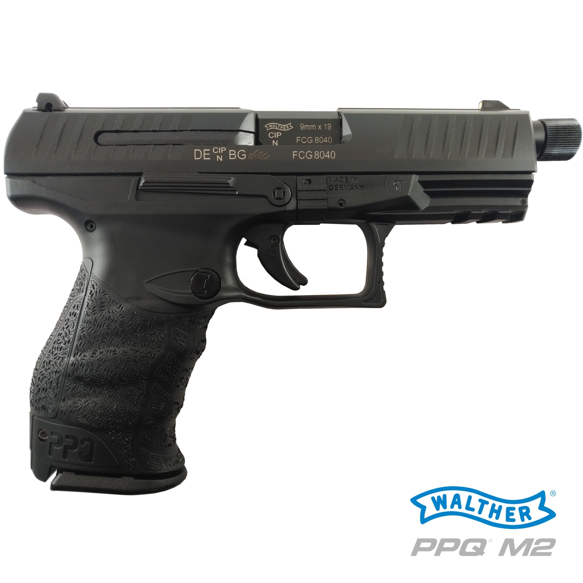 Walther PPQ M2 NAVY SD 4,6", pistole samonabíjecí, 9mm Luger