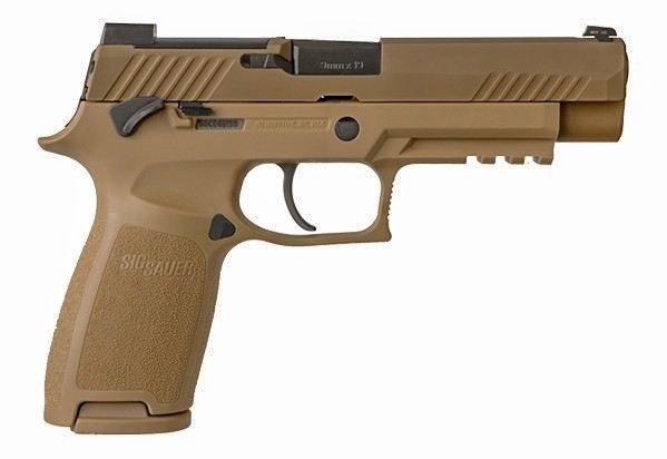 Sig Sauer P320 M17 FDE, pistole samonabíjecí, 9mm Luger