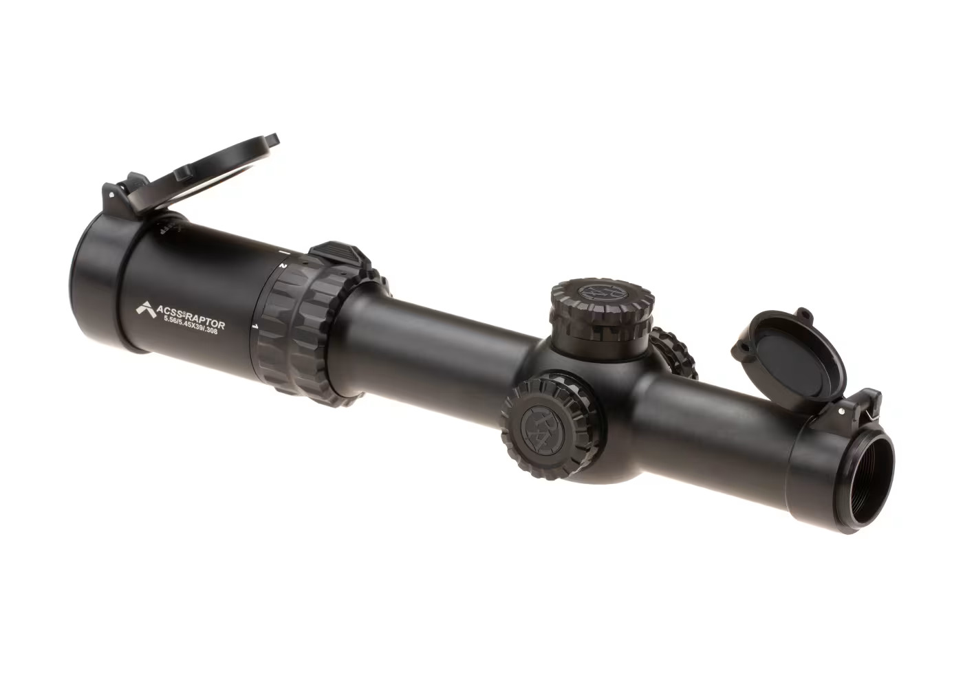 Puškohled SLx8 1-8x24 FFP ACSS Raptor 5.56/5.45/.308, black