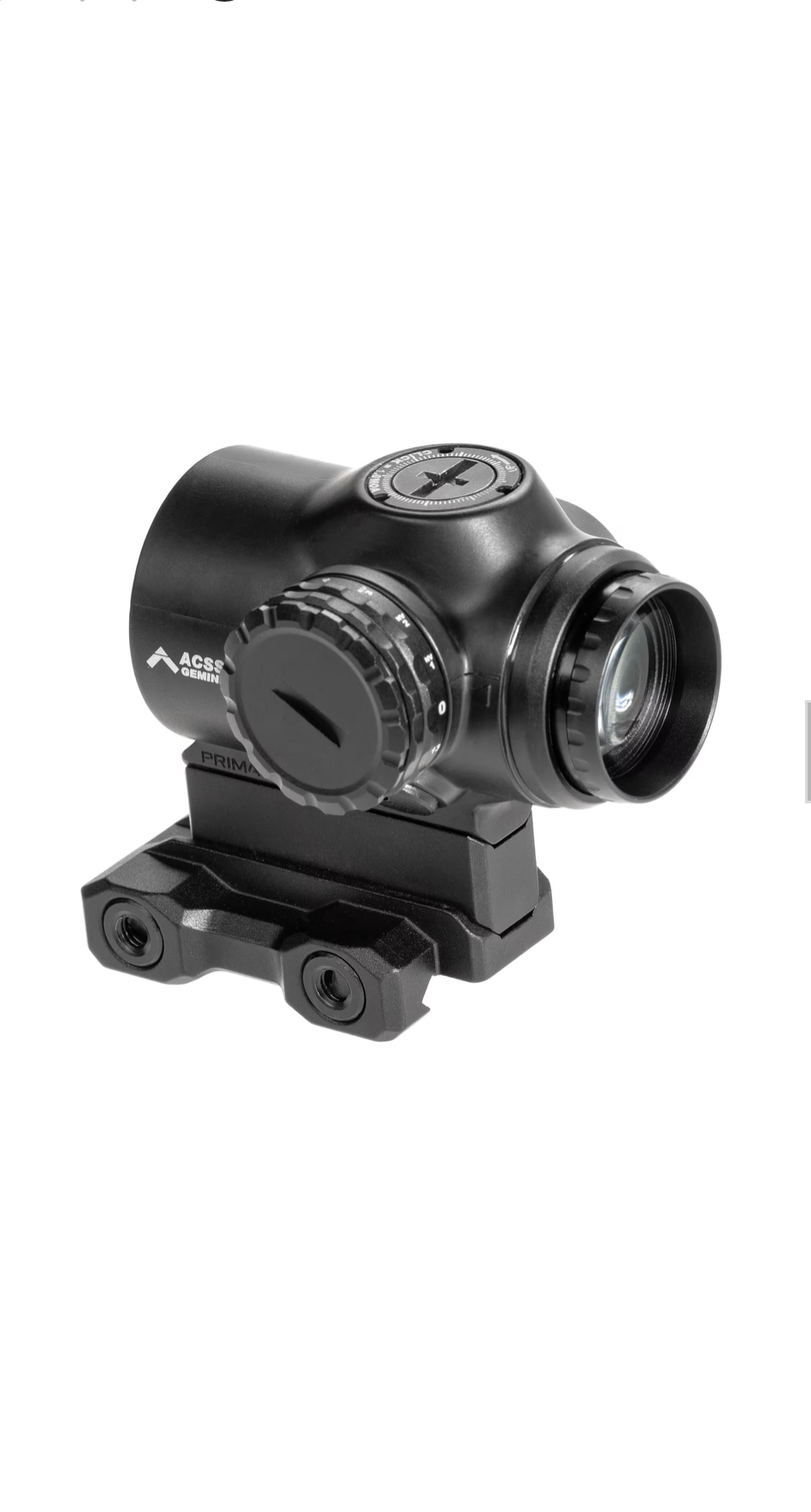 Prizmatický kolimátor Primary Arms SLx 1x Prism, záměrný obrazec ACSS Gemini (zelený)