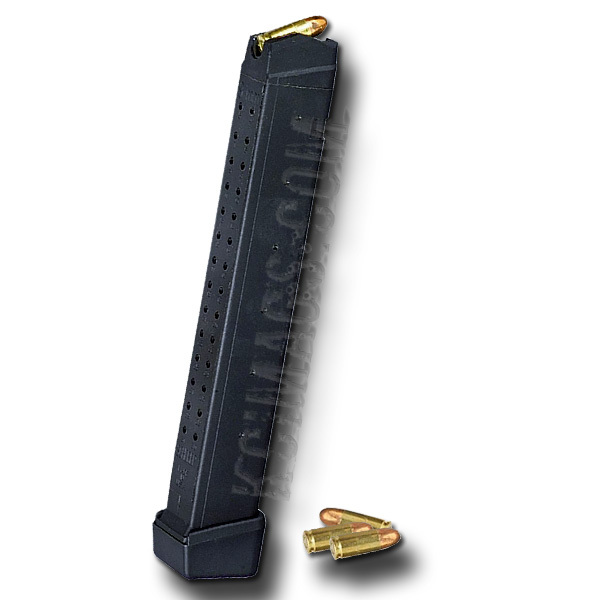 Zásobník KCI, velkokapacitní, Glock, 9 mm, 33 ran