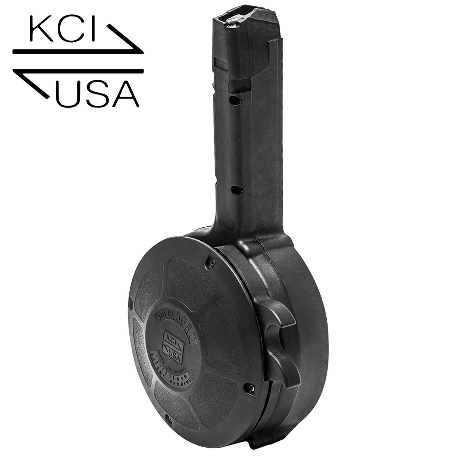 Zásobník KCI, velkokapacitní - bubnový, Glock, 9 mm, 50 ran