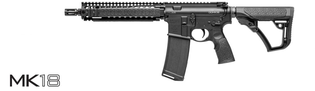 Daniel Defense DDM4 MK18 10,3", puška samonabíjecí, 223 Remington