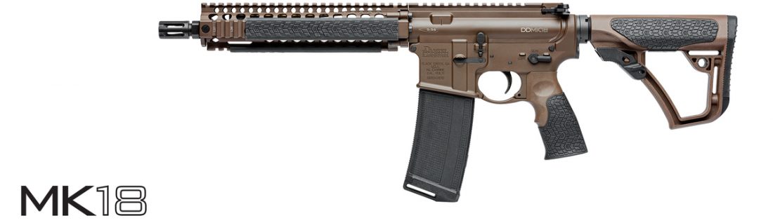 Daniel Defense DDM4 MK18 10,3" MilSpec, puška samonabíjecí, 223 Remington
