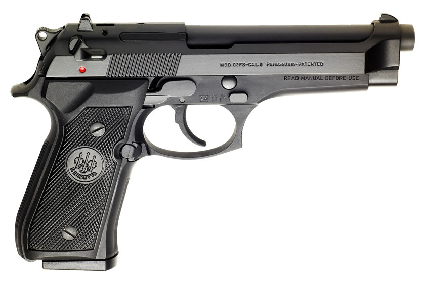 Beretta 92FS, pistole samonabíjecí, 9x19 mm