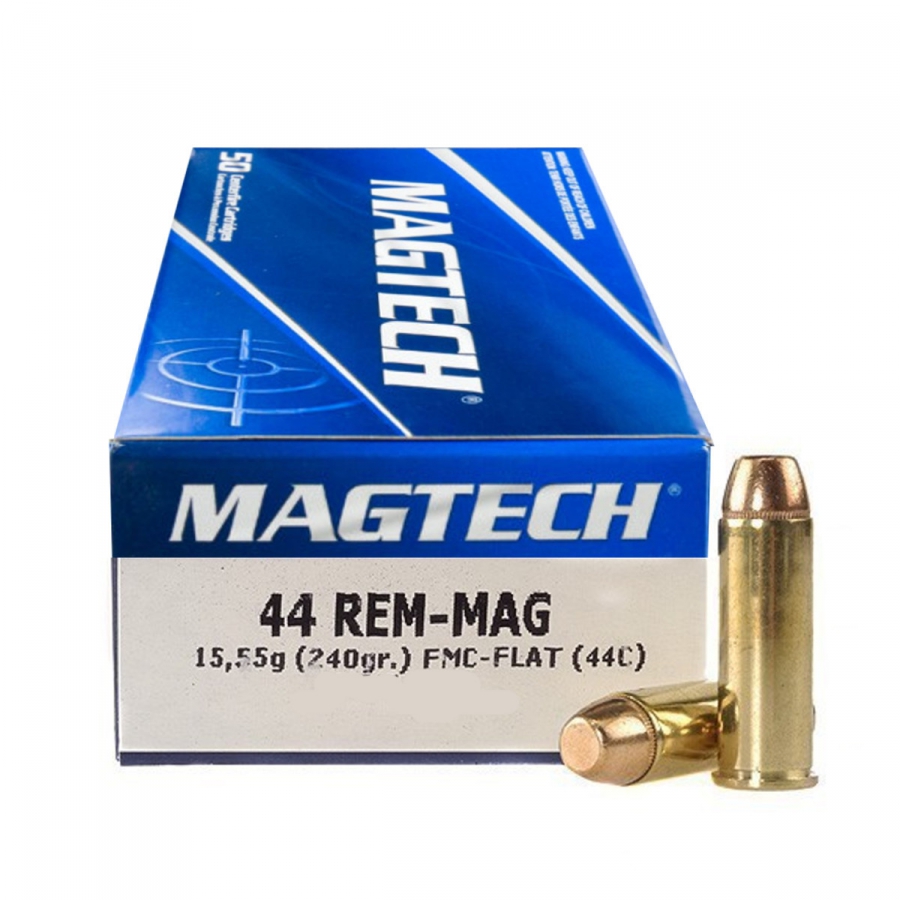 Náboje Magtech 44 Rem Mag FMJ FLAT, 240 grs, 1 ks