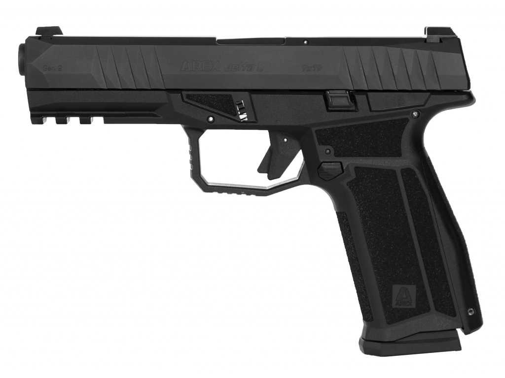 AREX Delta L, pistole samonabíjecí, 9x19 mm, různé barvy