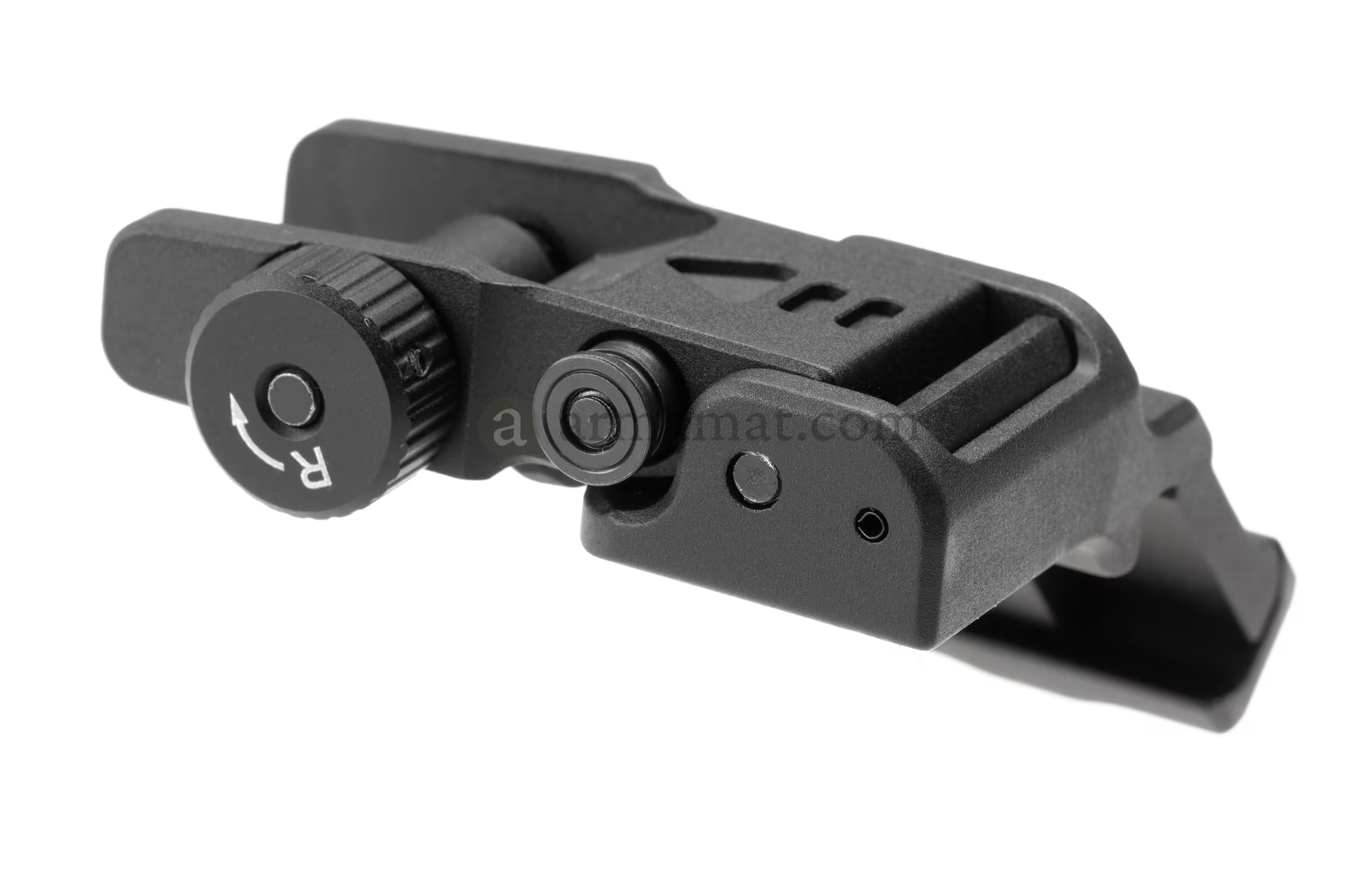 Hledí Flip up Rear Sight UTG Accu-sync 45 stupňů offset, polymer