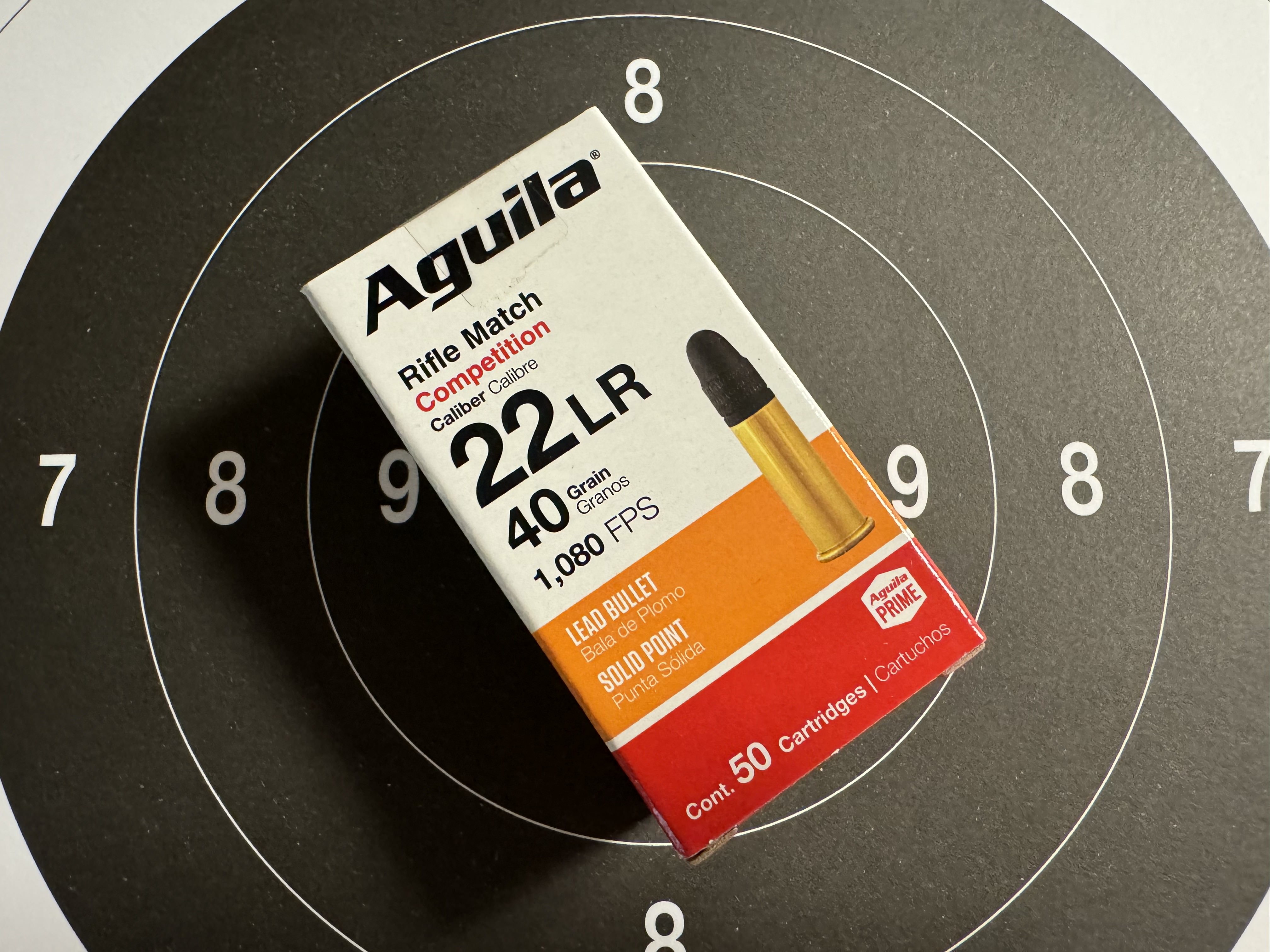 Náboje Aguila 22 LR Rifle MATCH SLP Competition