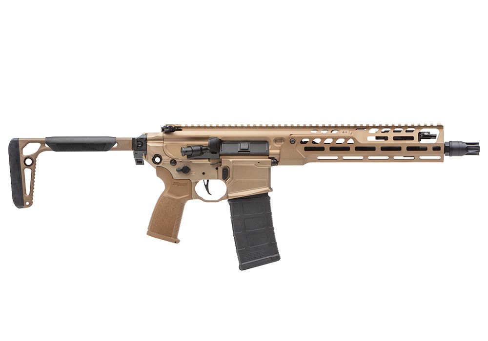 SIG Sauer MCX SPEAR Lt 11,5" SBR, pistole samonabíjecí, .223 Rem./5,56x45