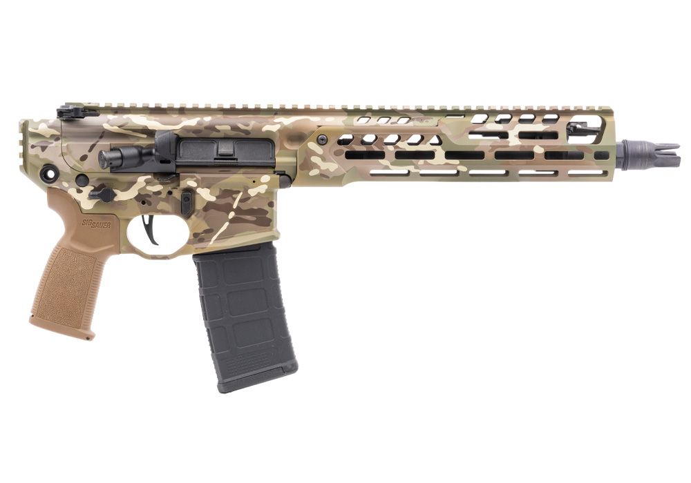 SIG Sauer MCX SPEAR Lt 11,5" Multicam, pistole samonabíjecí, .223 Rem./5,56x45